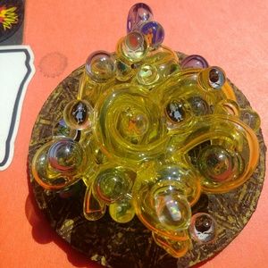 Grateful Dead Glass Pendant
